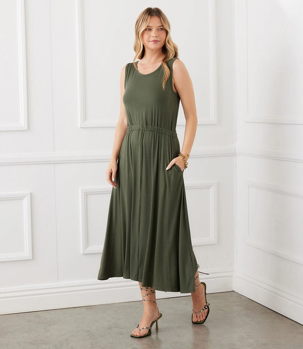 Karen Kane Sleeveless Artisan Dress - Image 6