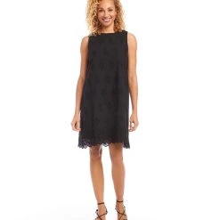 Karen Kane Eyelet Shift Dress