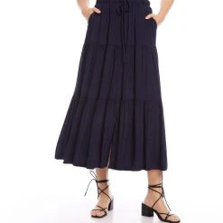 Karen Kane Tiered Midi Skirt